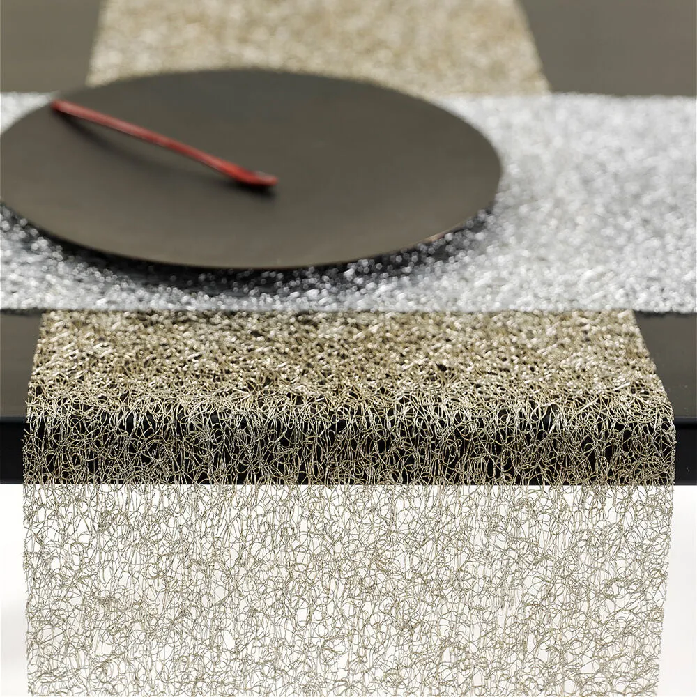 Chilewich Metallic Lace Collection