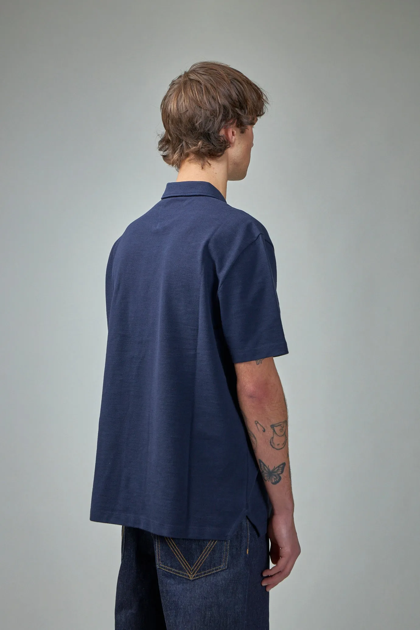 Chine Cotton Piquet Polo