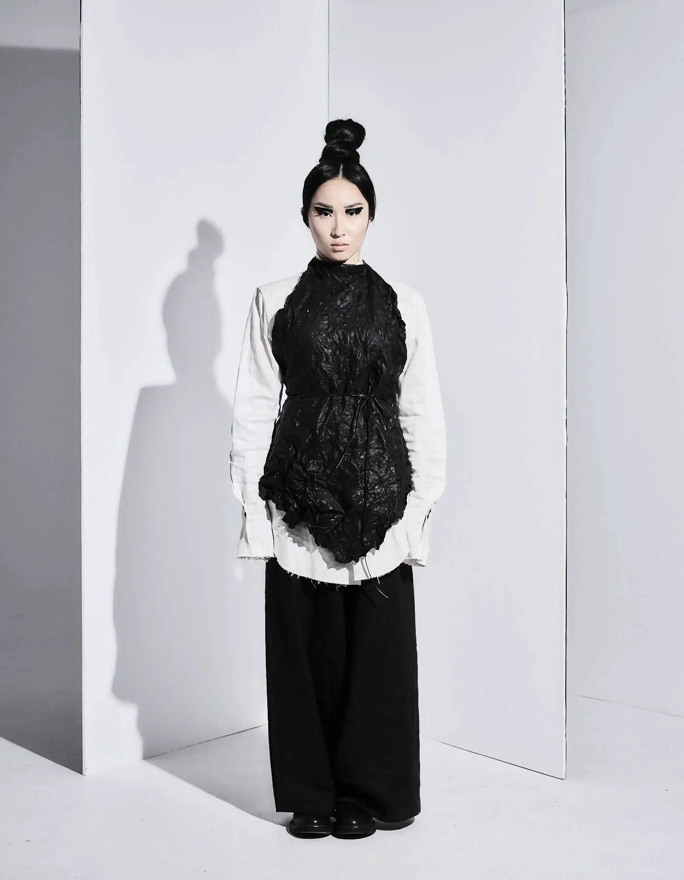 Contemporary Leather Body Top Kashan