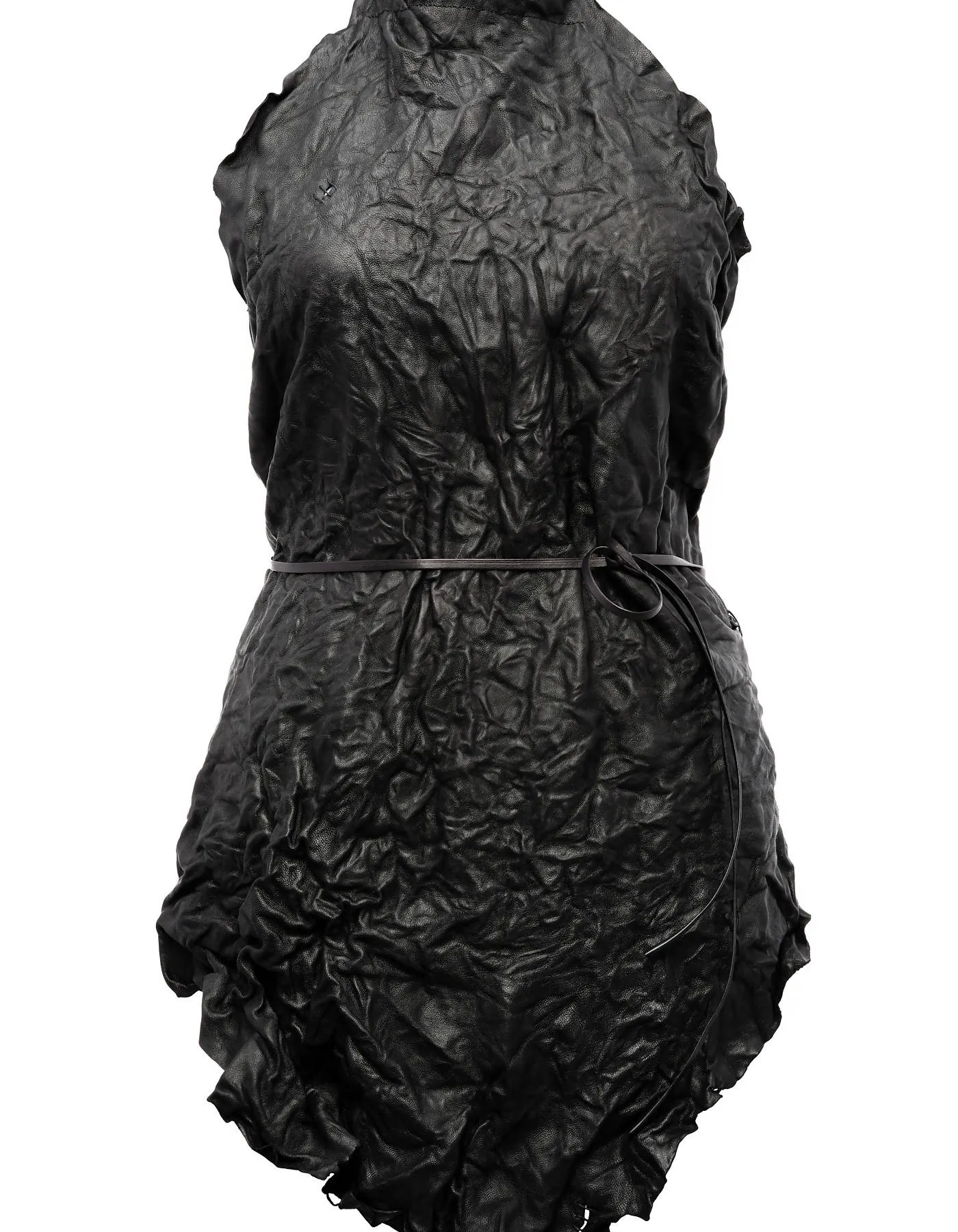 Contemporary Leather Body Top Kashan