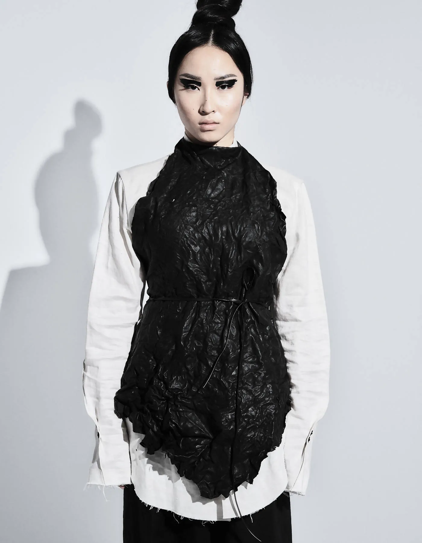 Contemporary Leather Body Top Kashan