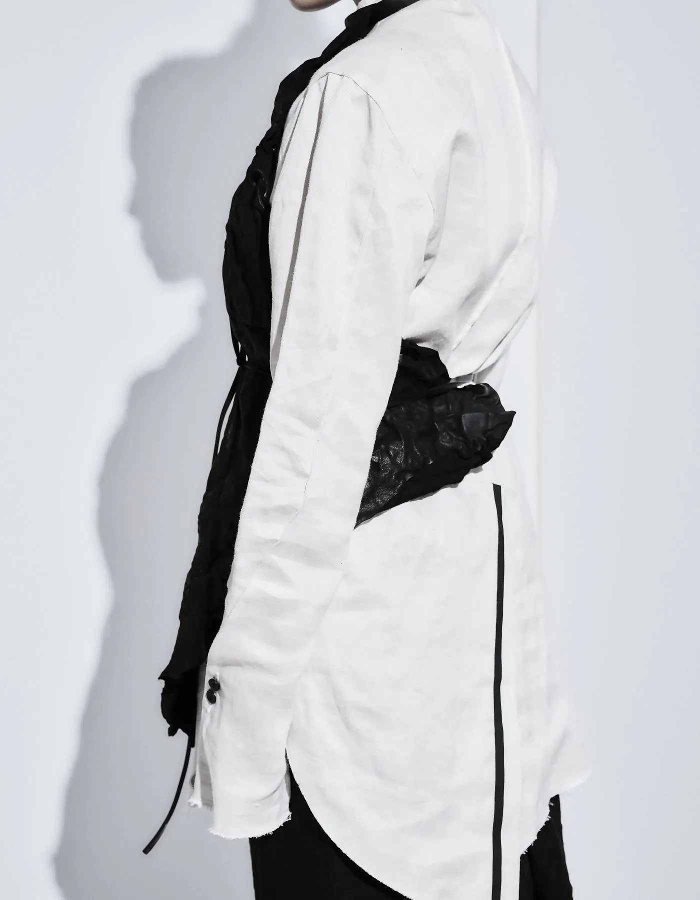 Contemporary Leather Body Top Kashan