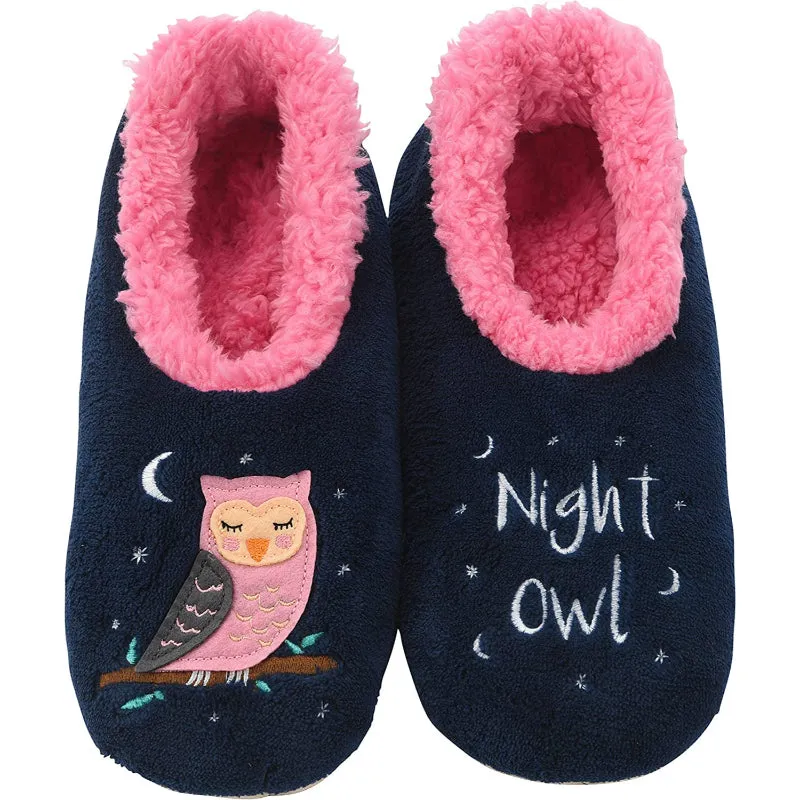 Cozy and Fun House Slippers for Women, Fuzzy Slipper Socks with Unique Designs, Non-Slip