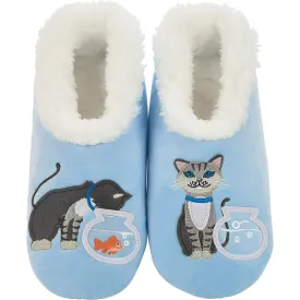 Cozy and Fun House Slippers for Women, Fuzzy Slipper Socks with Unique Designs, Non-Slip