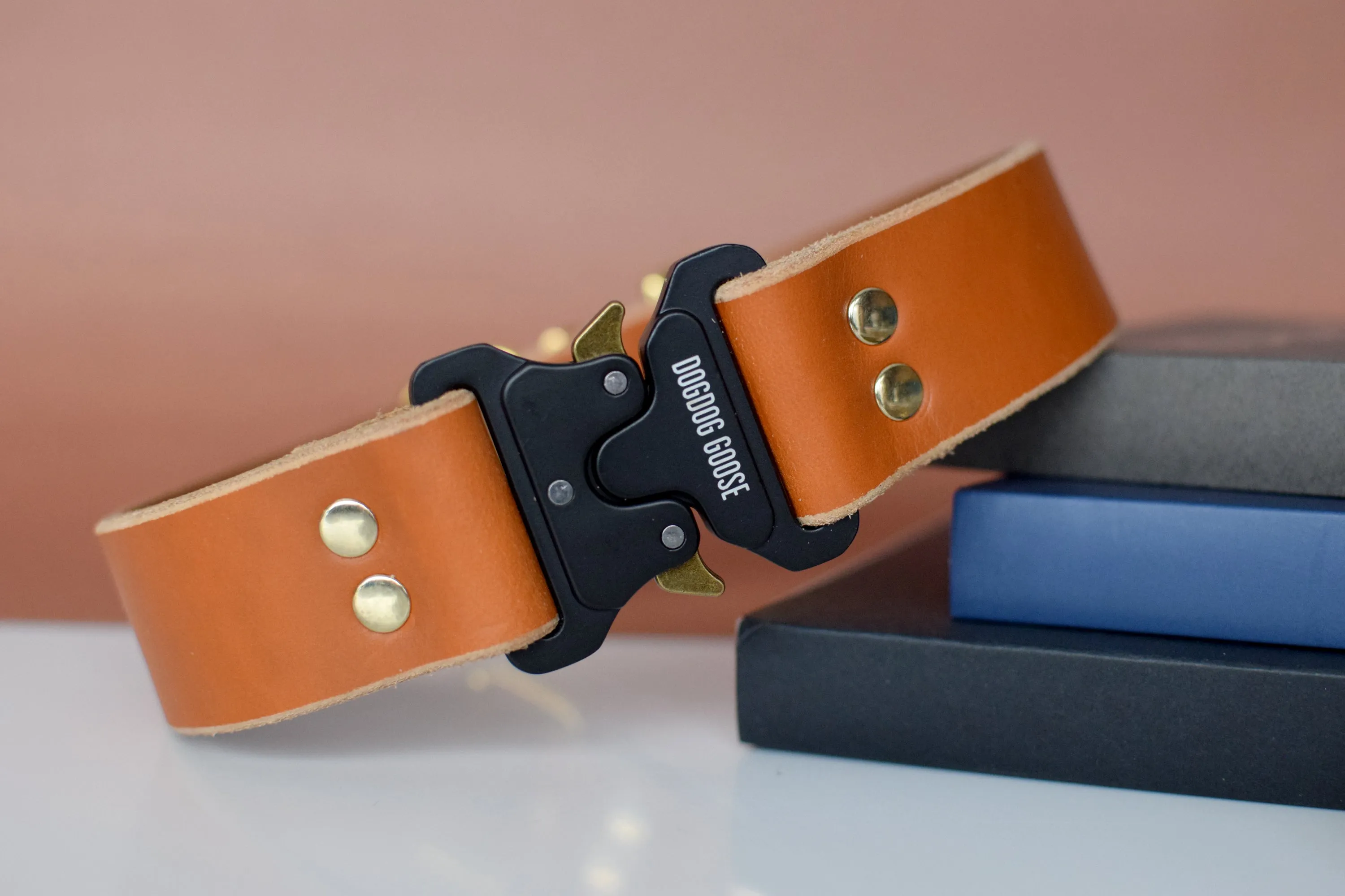EXCLUSIVE LEATHER COLLECTION - Sequoia Tactical QR Leather Collar
