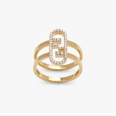 FEN O'LOCK GOLD DIAMOND RING