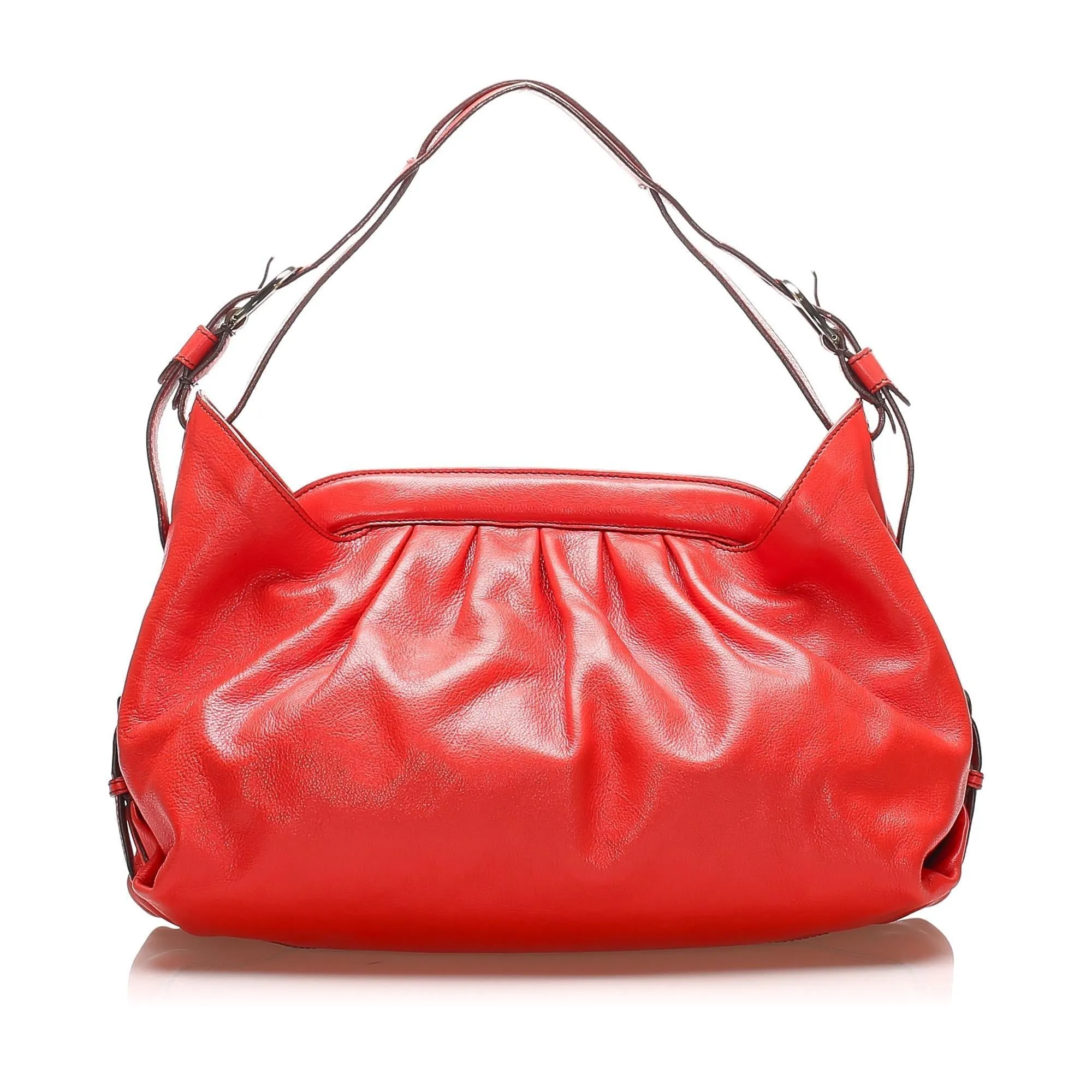Fendi Borsa Doctor Leather Shoulder Bag (SHG-31707)