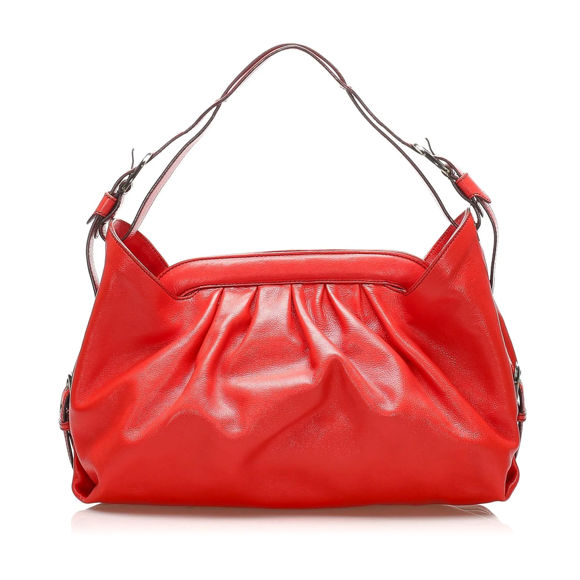 Fendi Borsa Doctor Leather Shoulder Bag (SHG-31707)