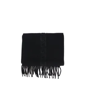 FENDI - Écharpe Fendi en cachemire noir