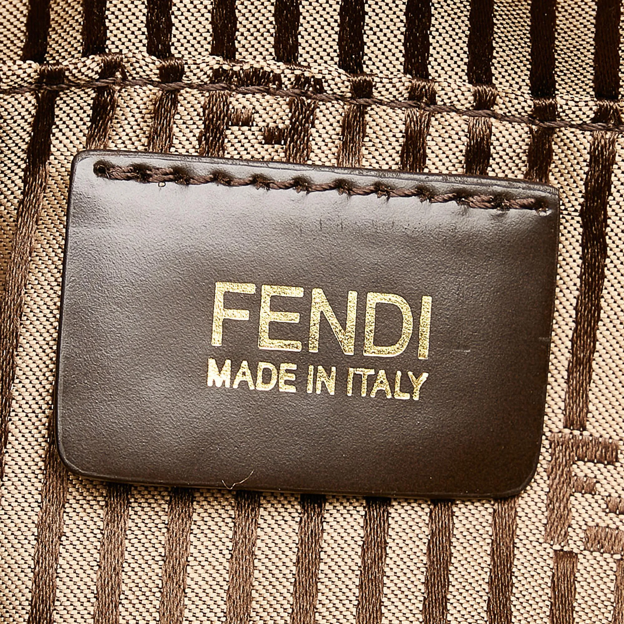 Fendi Colorblock Chameleon Leather Handbag (SHG-26956)