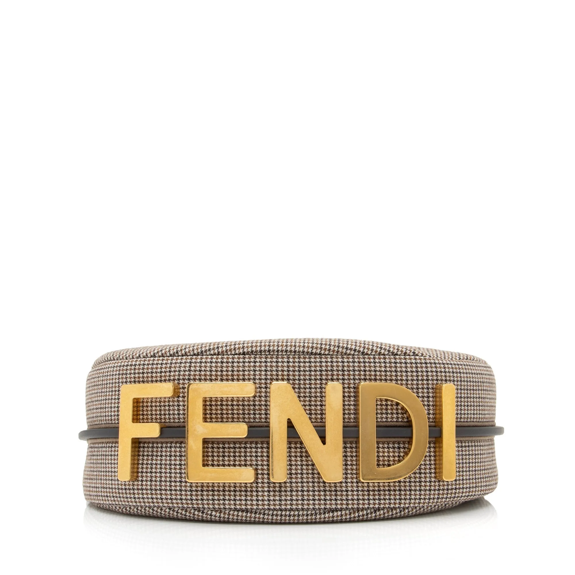 Fendi Fabric Small Fendigraphy Charm Hobo (SHF-23488)