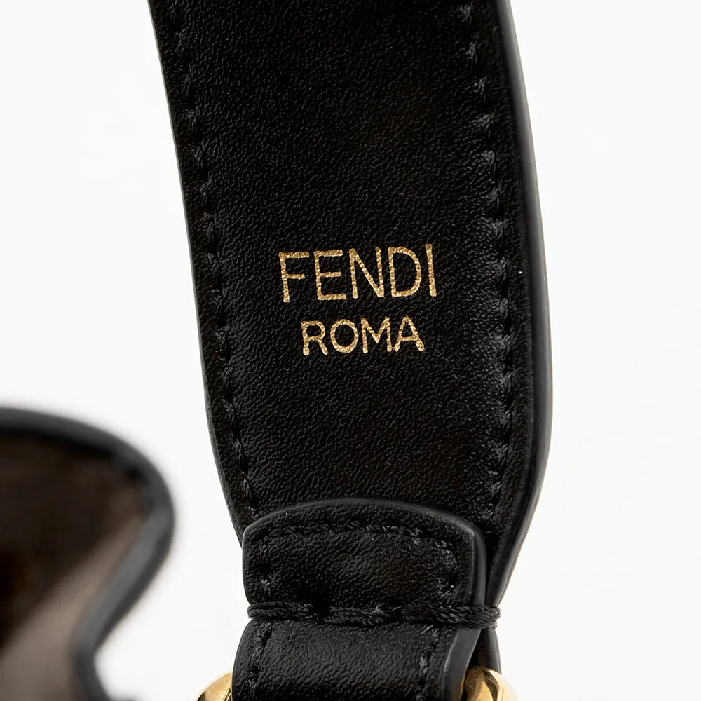 Fendi FF Embossed Calfskin Mon Tresor Mini Bucket Bag (SHF-18974)