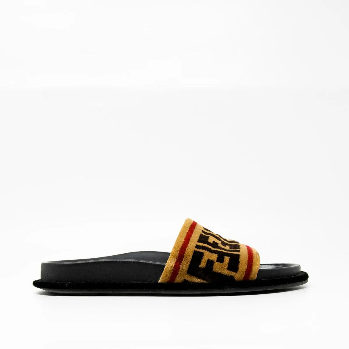 Fendi FF Velvet Forever Slides 36