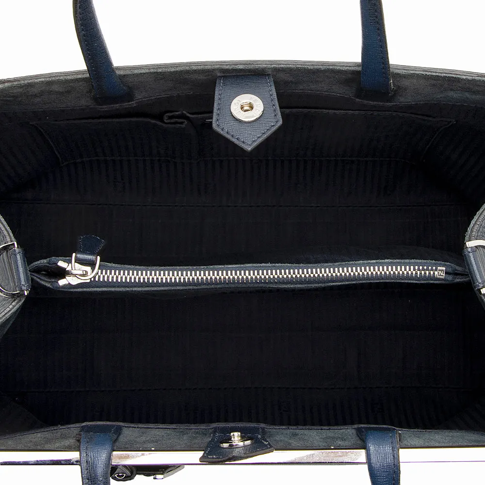 Fendi Leather 2Jours Medium Tote - FINAL SALE (SHF-18911)