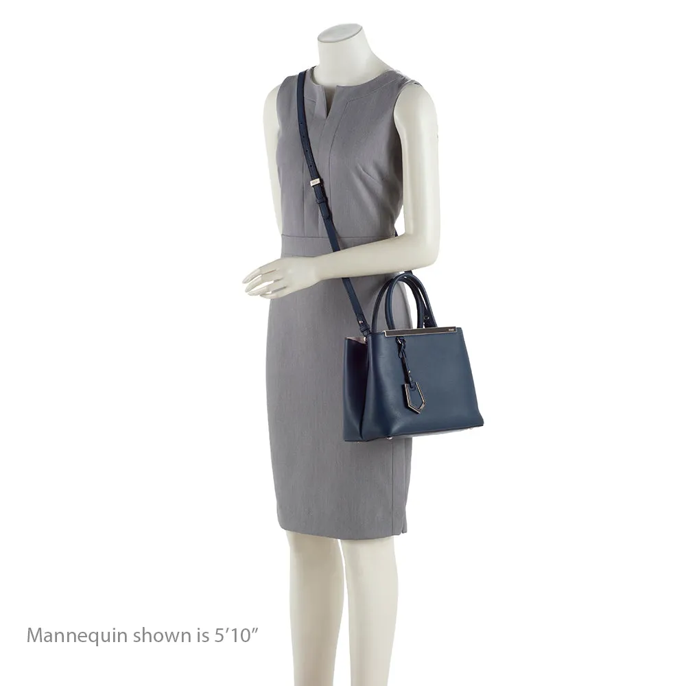 Fendi Leather Petite 2Jours Tote (SHF-18866)