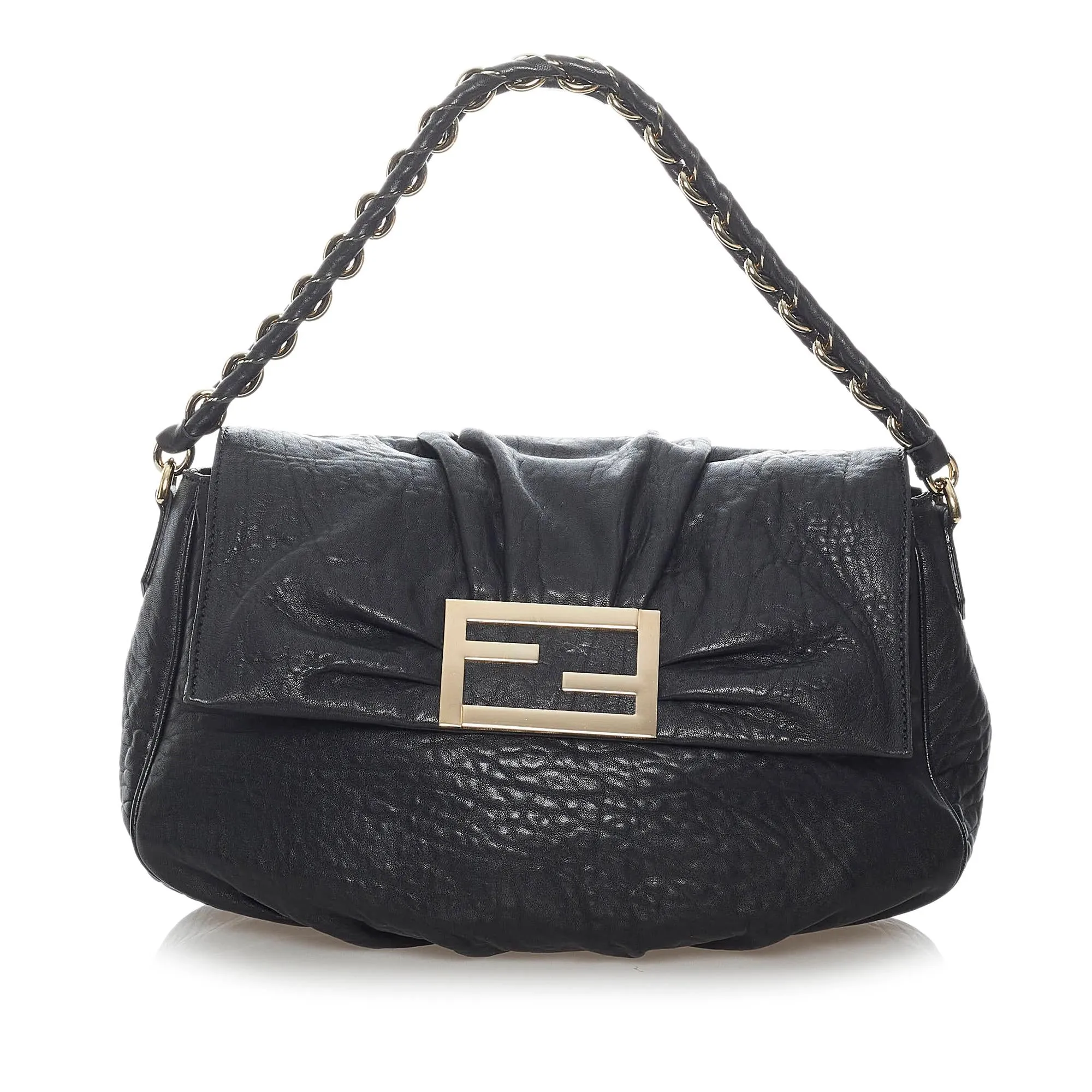 Fendi Mia Leather Shoulder Bag (SHG-30558)
