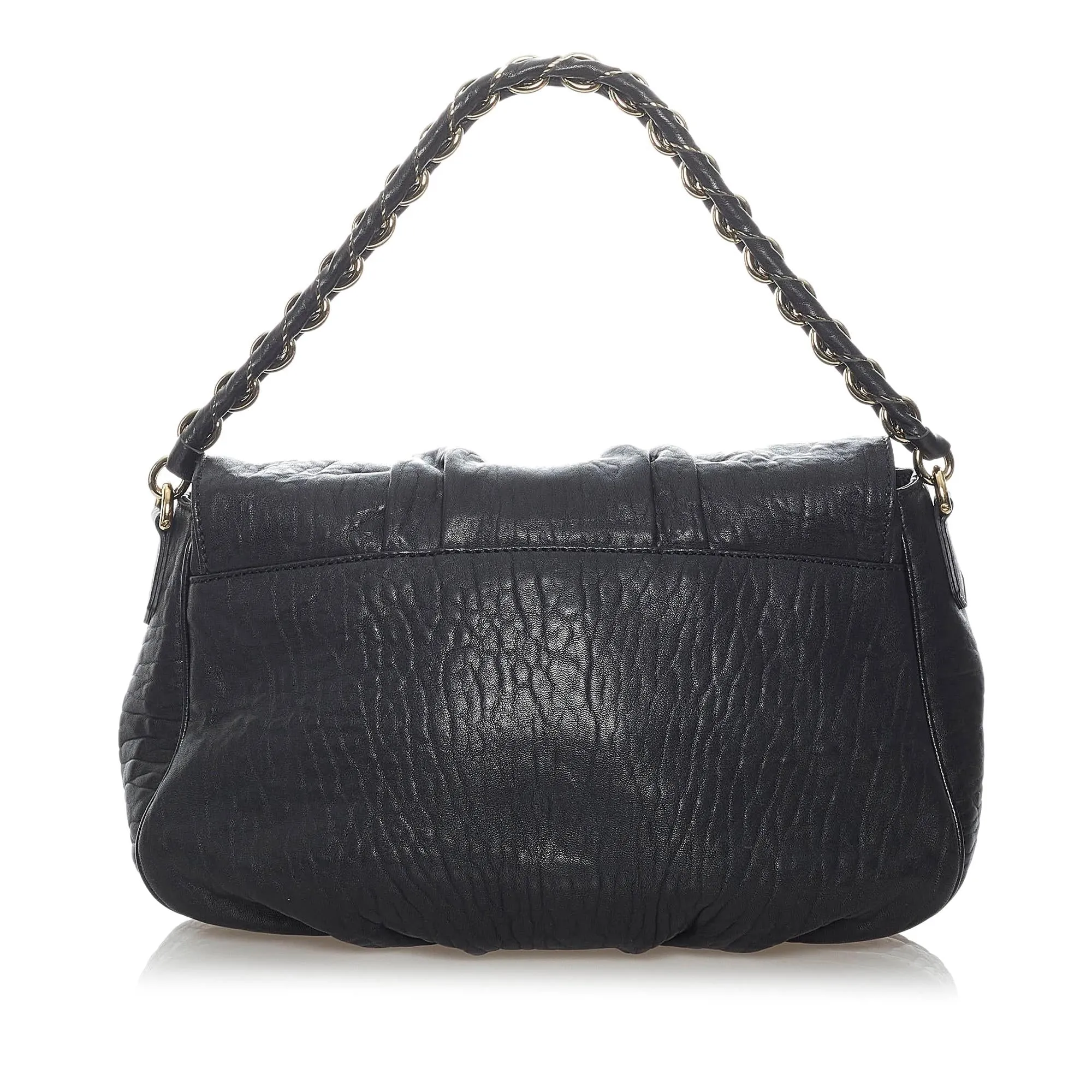 Fendi Mia Leather Shoulder Bag (SHG-30558)