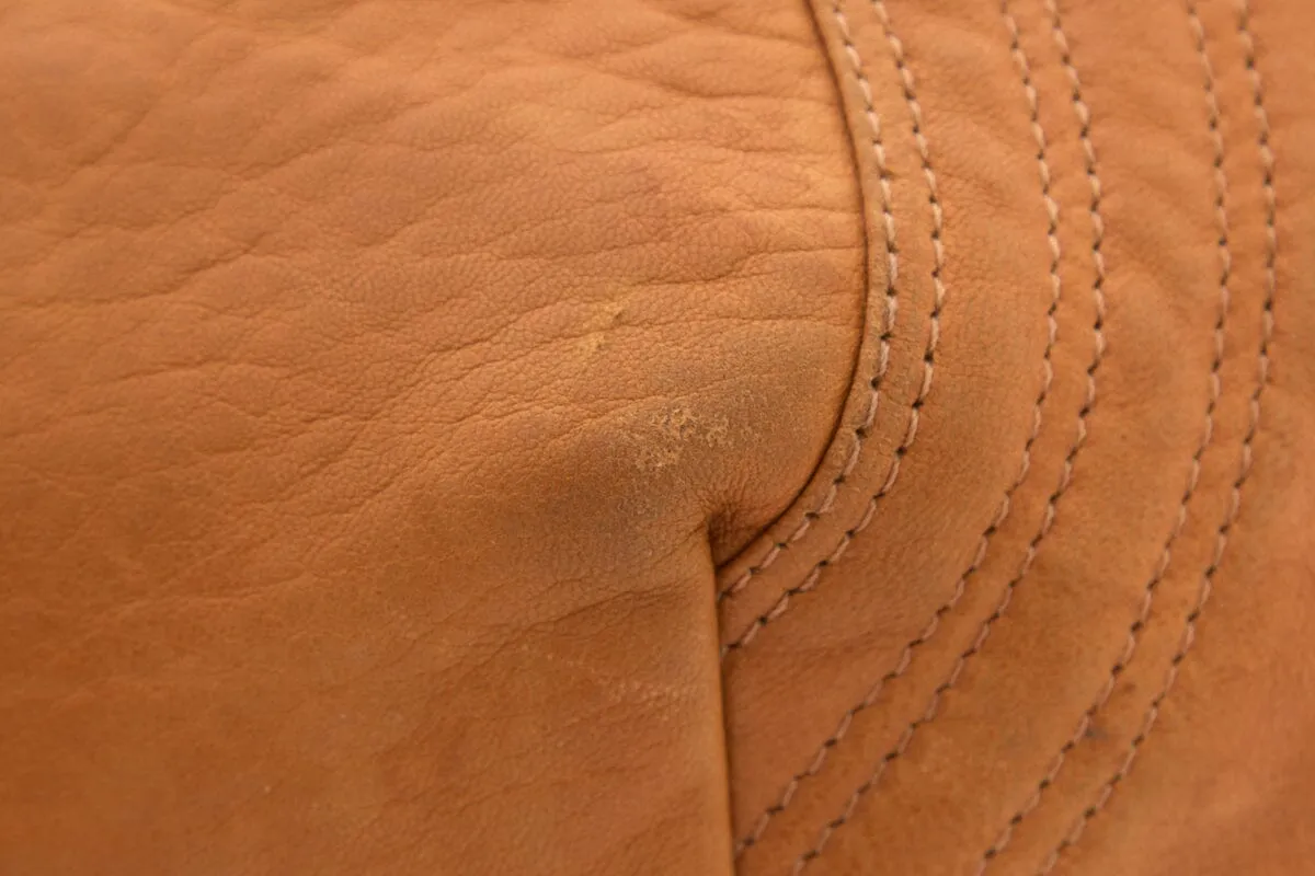 Fendi Mini Spy Cognac Leather Handbag