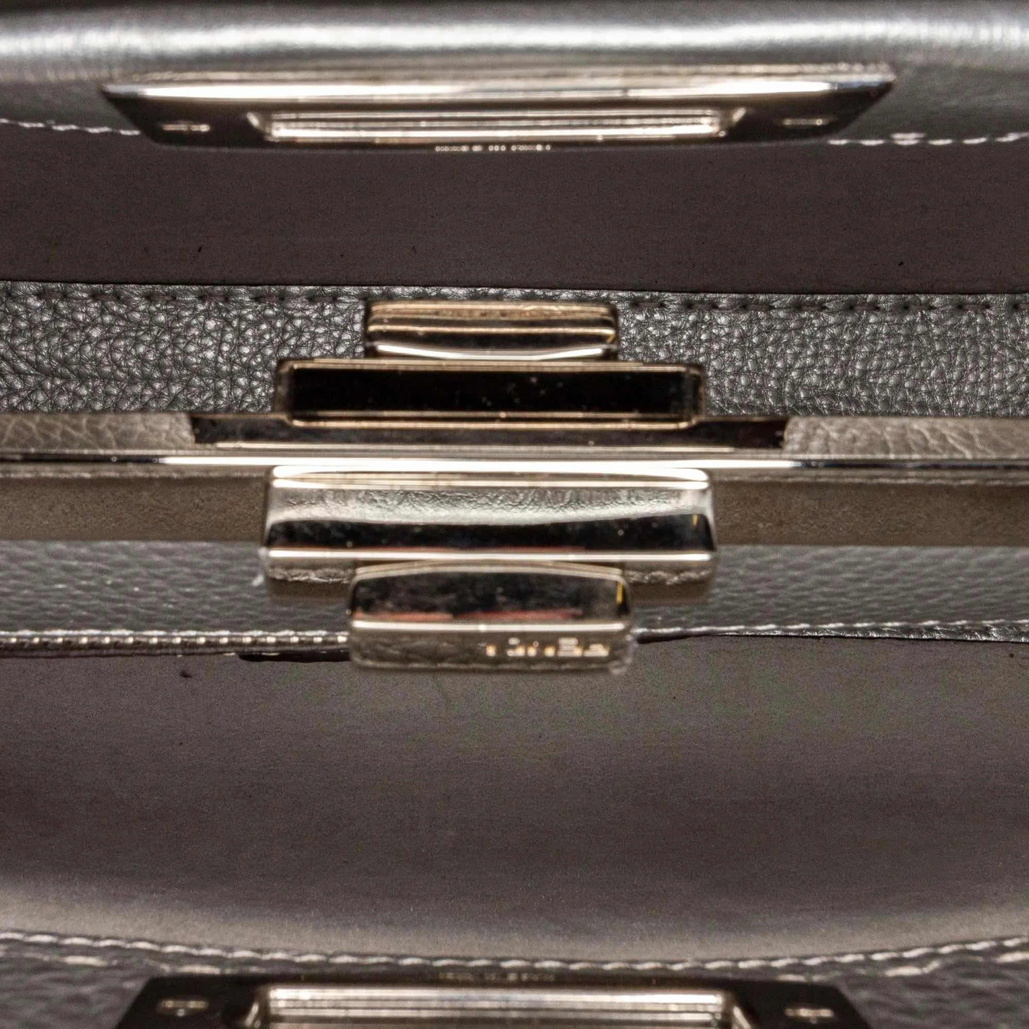 Fendi Peekaboo Leather Satchel (SHG-20756)