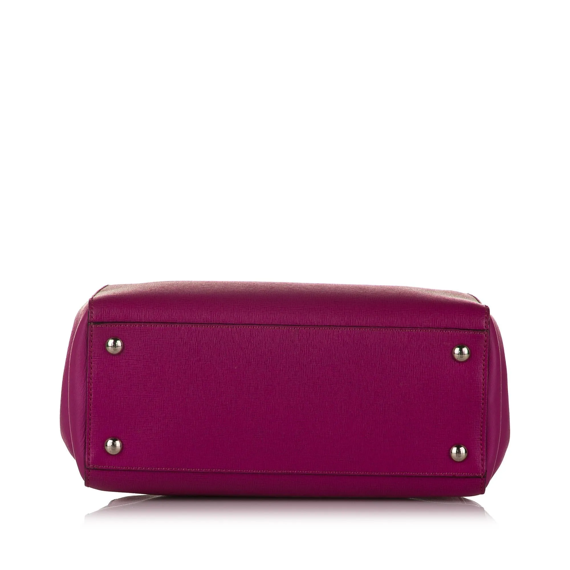 Fendi Petit 2Jours Leather Handbag (SHG-32910)