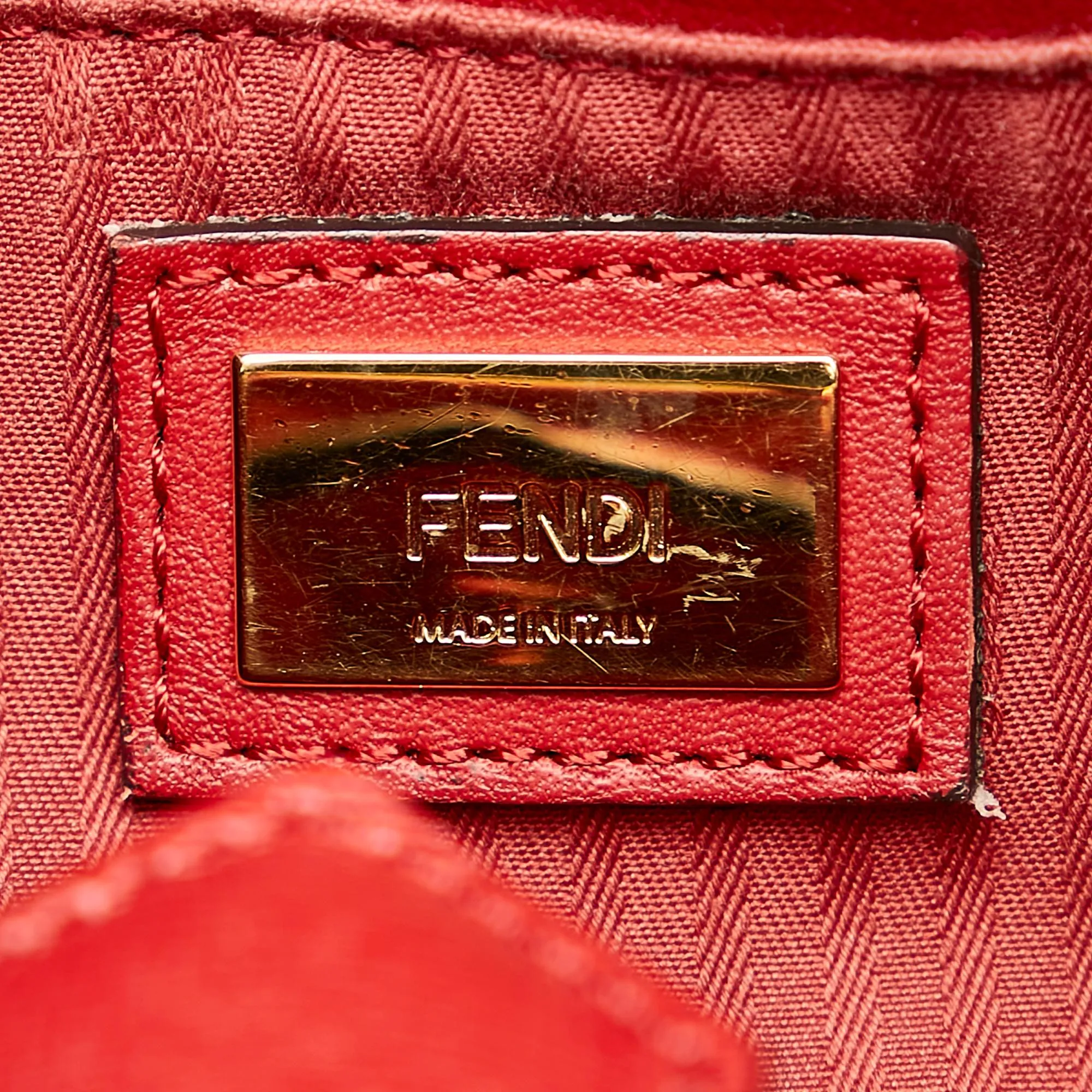 Fendi Petit 2Jours Leather Satchel (SHG-33408)