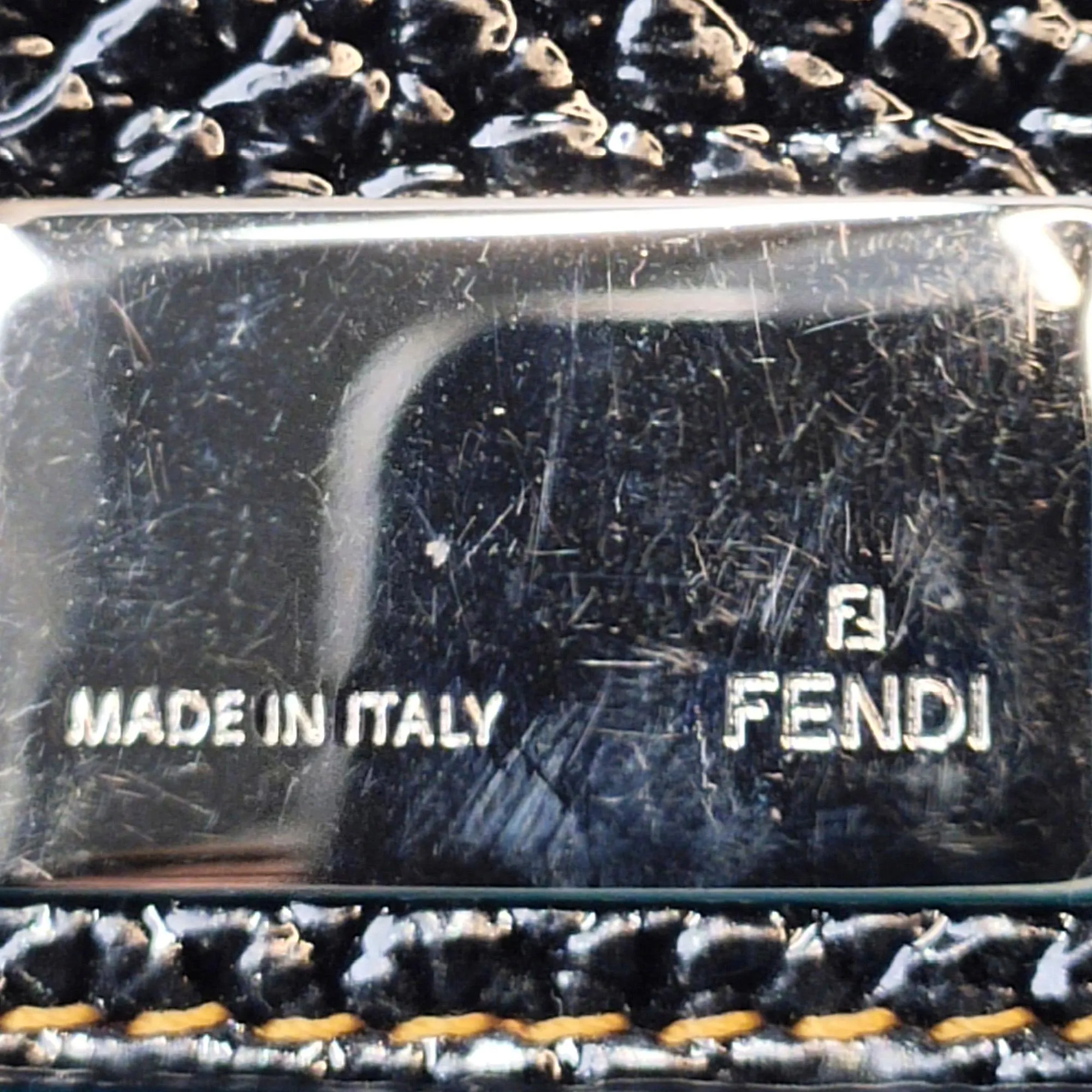 Fendi Sequined Zucca Mamma Baguette (SHG-e5CoQR)