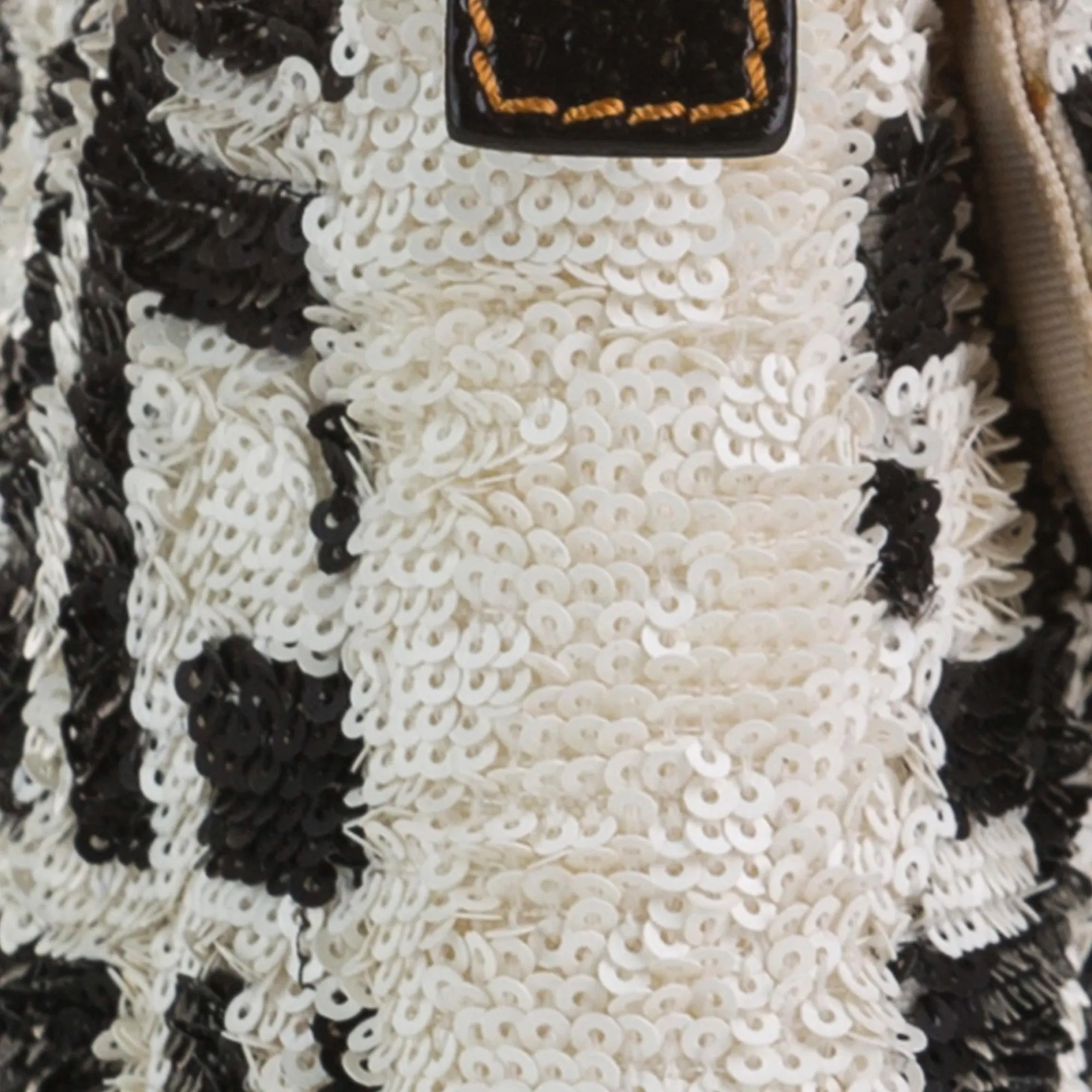 Fendi Sequined Zucca Mamma Baguette (SHG-e5CoQR)