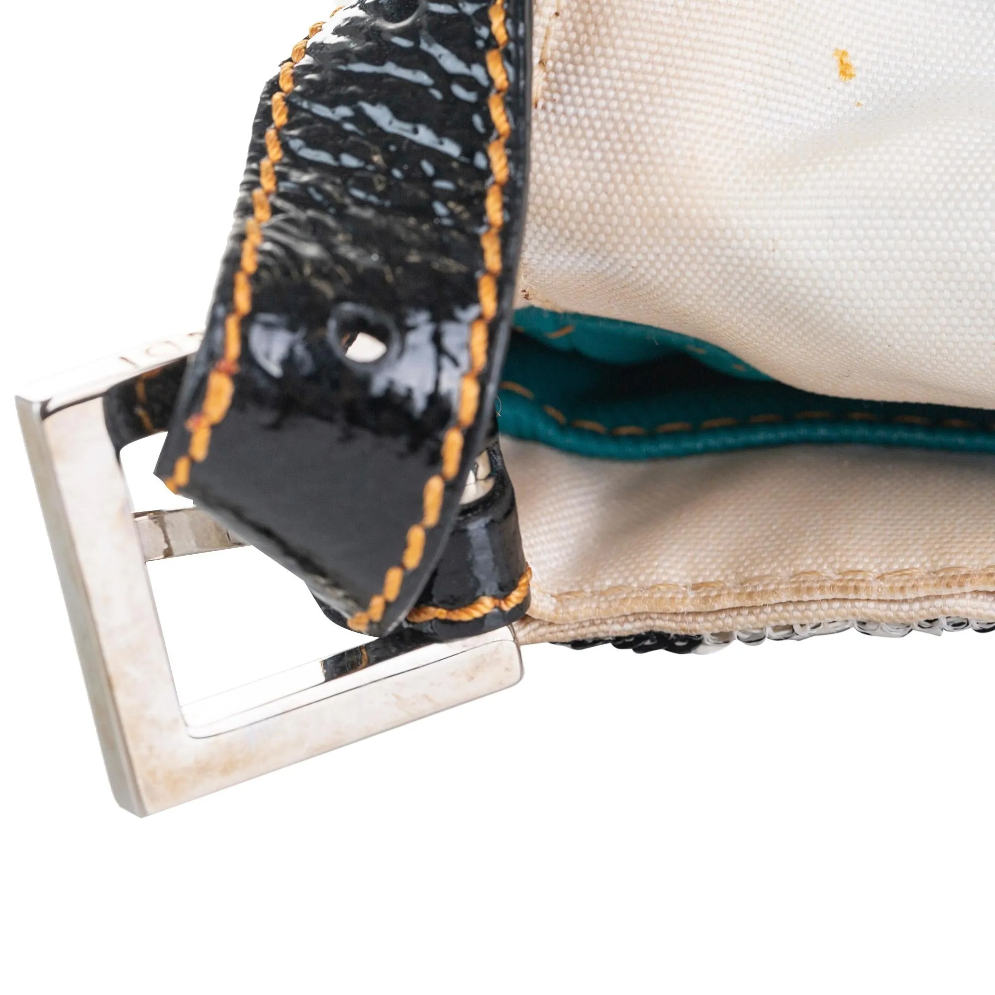Fendi Sequined Zucca Mamma Baguette (SHG-e5CoQR)
