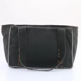 FENDI Shoulder Bag Canvas 2Set Black Brown  ar5459