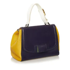 Fendi Silvana Leather Satchel (SHG-34388)
