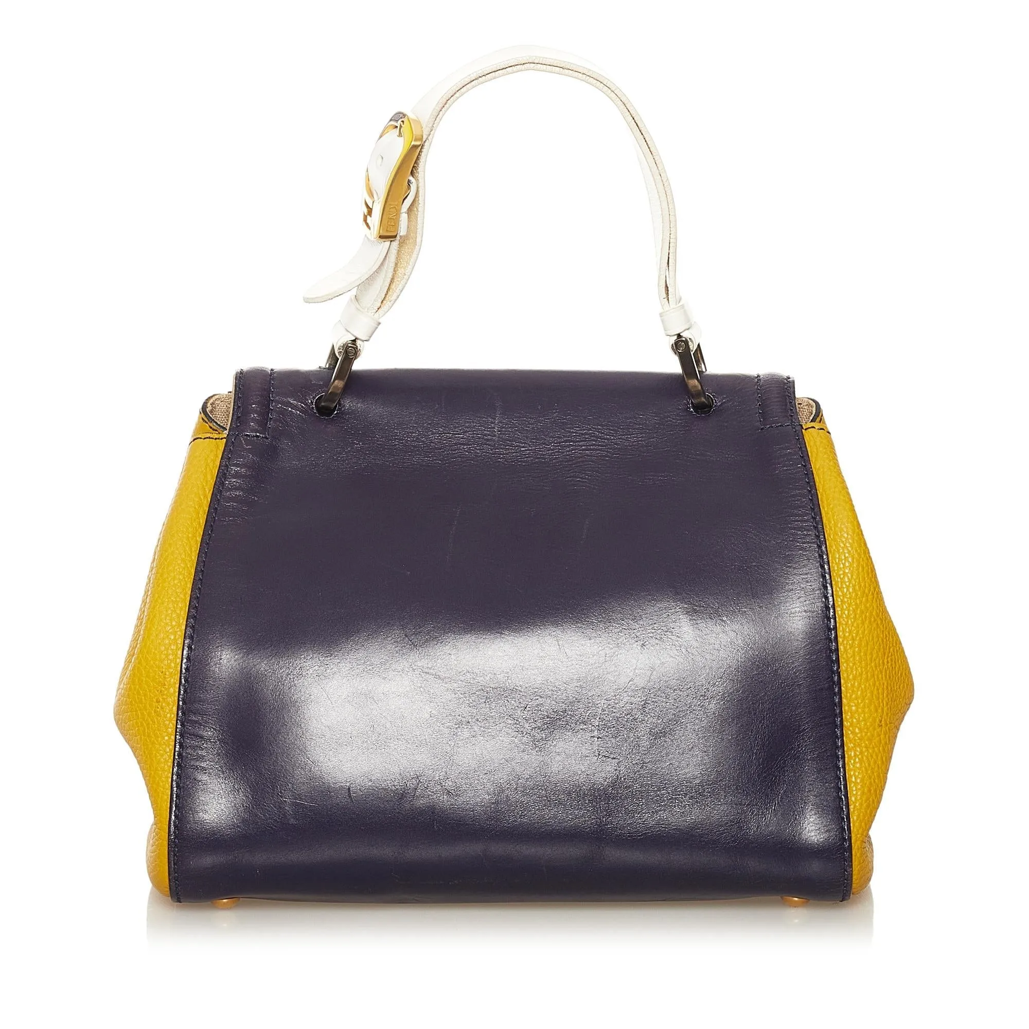 Fendi Silvana Leather Satchel (SHG-34388)