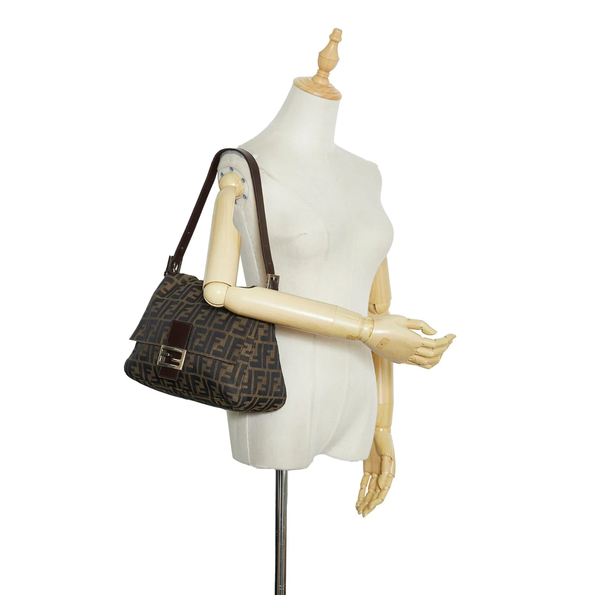 Fendi Zucca Mamma Baguette (SHG-JMl4Np)