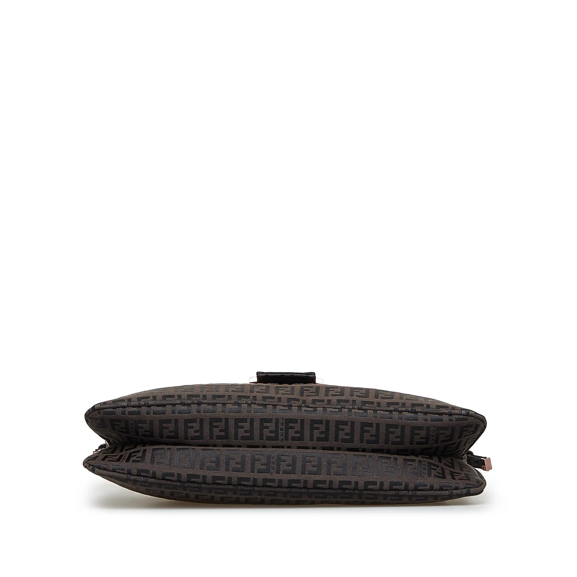 Fendi Zucchino Double Flap Baguette (SHG-RIWGfn)