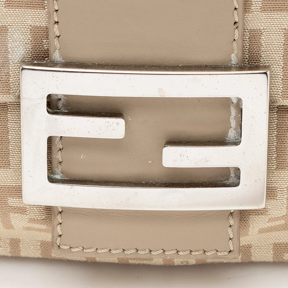 Fendi Zucchino Mini Baguette Bag - FINAL SALE (SHF-19965)