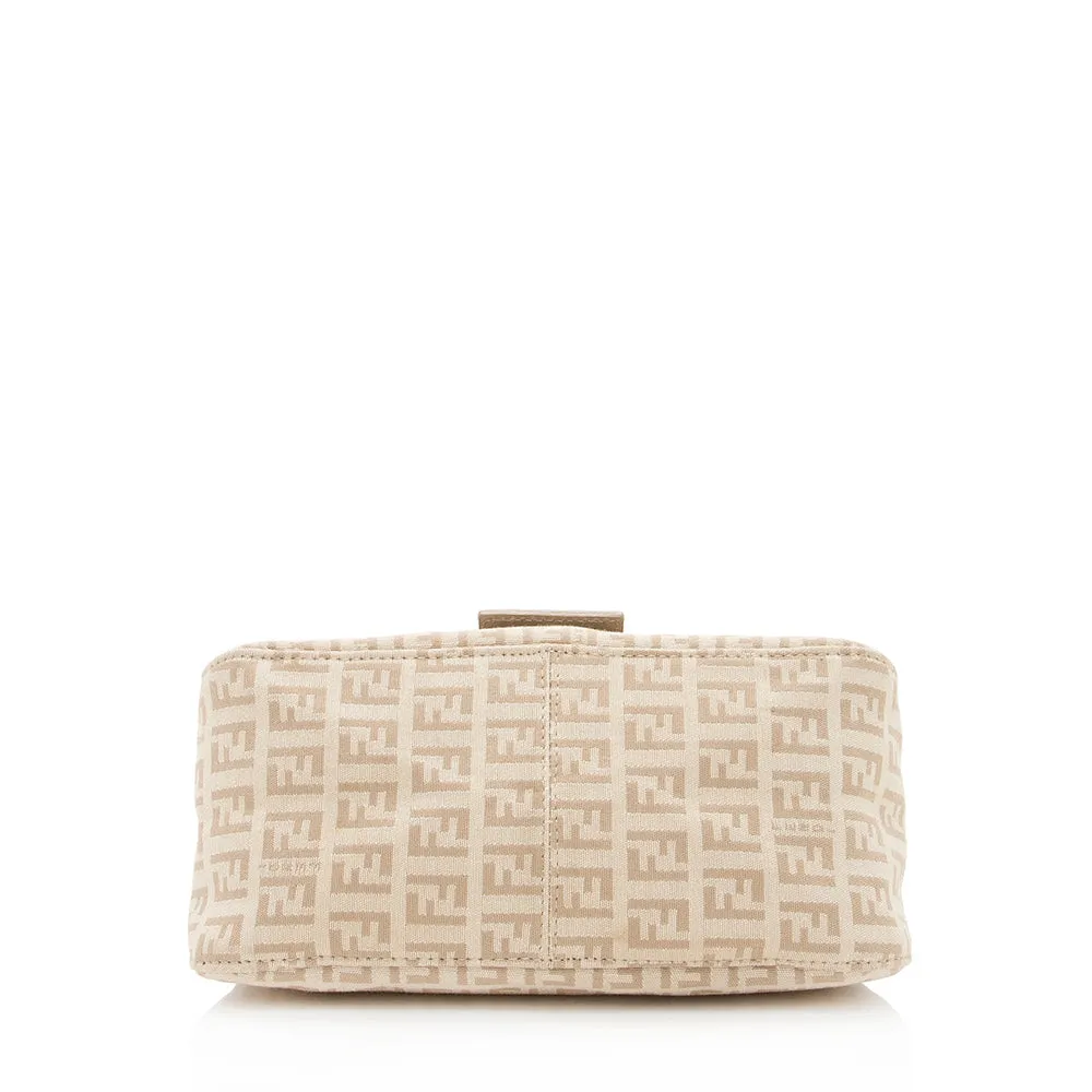 Fendi Zucchino Mini Baguette Bag - FINAL SALE (SHF-19965)