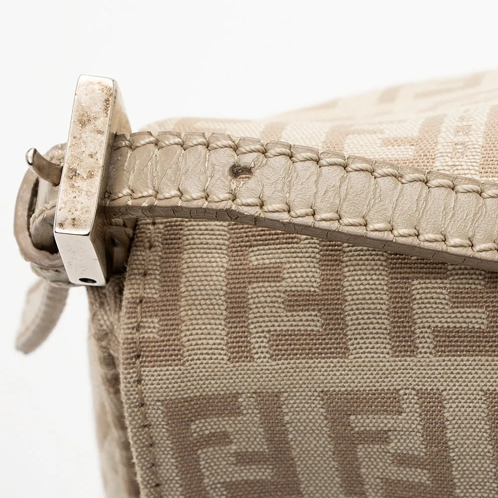 Fendi Zucchino Mini Baguette Bag - FINAL SALE (SHF-19965)