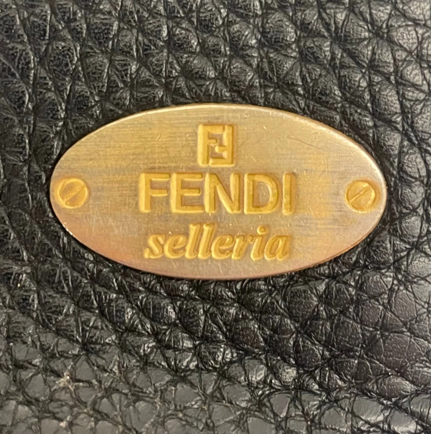FENDI/Long Wallet/OS/Leather/BLK/