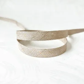 Flat Braid With Metallic
