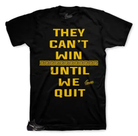 Foamposite Black Gold Don't Quit Shirt