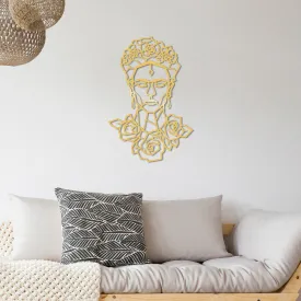 FRIDA METAL DECOR - GOLD