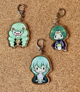 Garreg Matcha Clear Acrylic Keychains