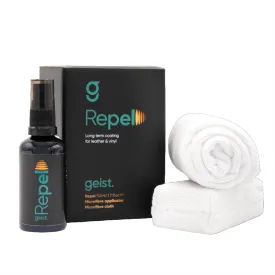 GEIST | Repel Advanced Solvent-Free Hybrid Polymer Coating for Leather, Vinyl, and Synthetic Surfaces
