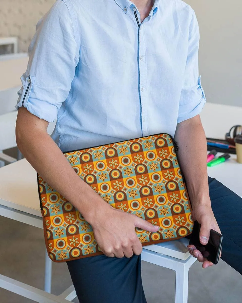Geometric Pattern Designer Laptop Sleeve Bag