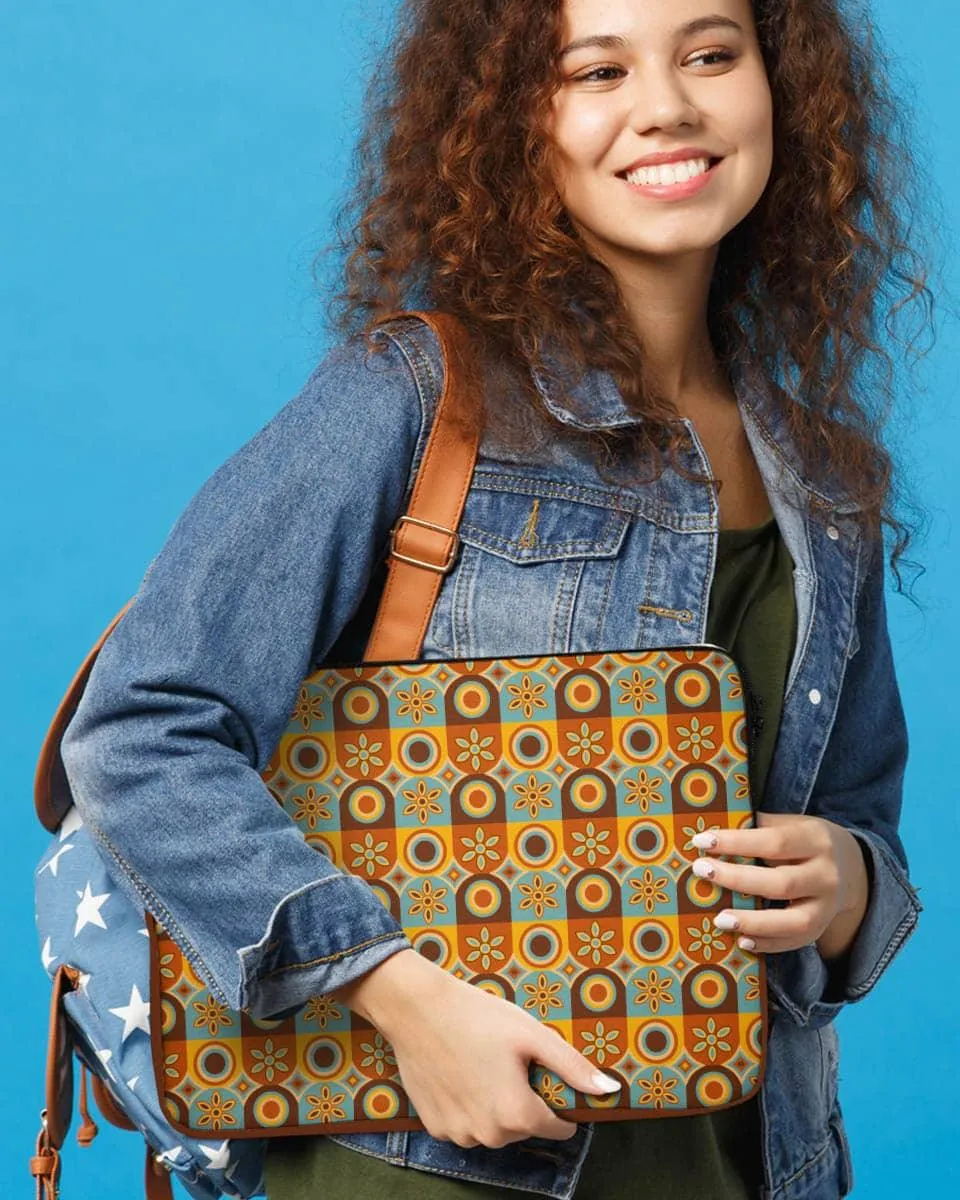 Geometric Pattern Designer Laptop Sleeve Bag