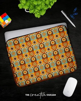Geometric Pattern Designer Laptop Sleeve Bag