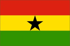 Ghana National Flag Printed