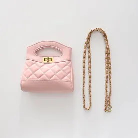 Girls Pink Two Way Handbag