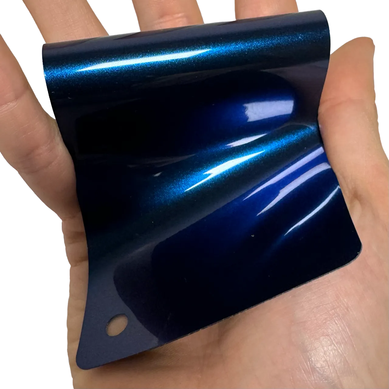 Gloss Metallic Midnight Blue Car Wrap