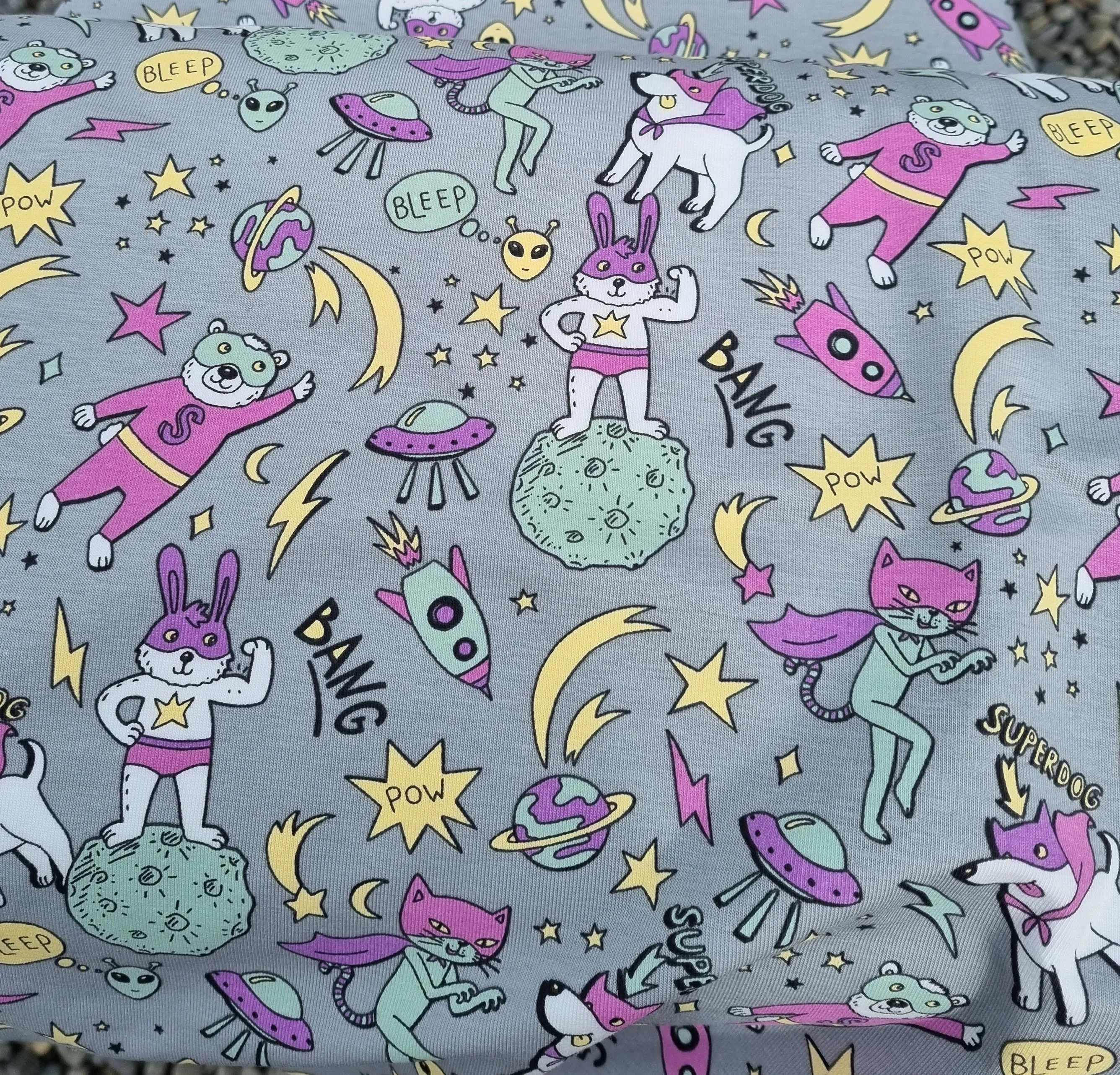 GLOW IN THE SUN Super Bear - Cotton Spandex 210g