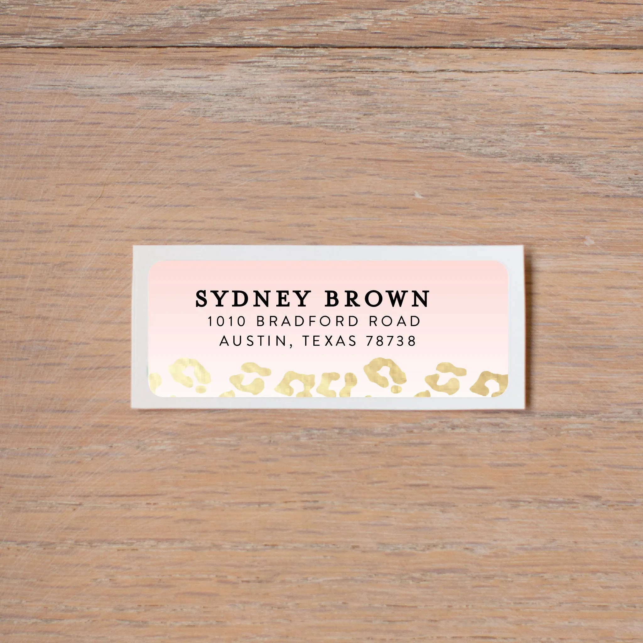 Golden Leopard Complete Sorority Packet